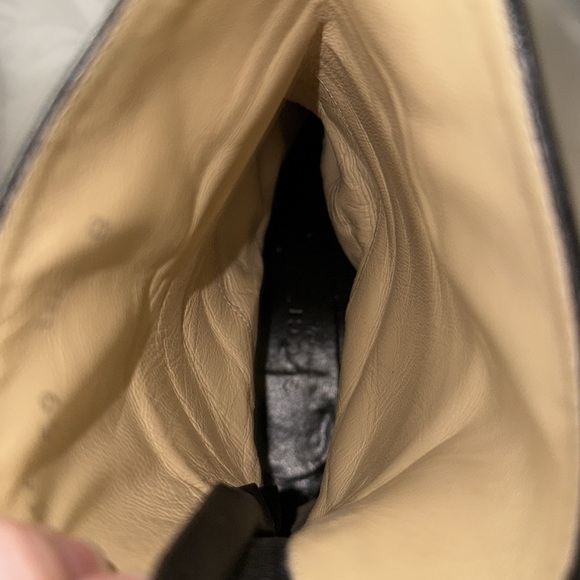 Vintage Y2K (The Year 2000) Gucci Zip Up Leather Heeled Boots - Picture 10 of 13